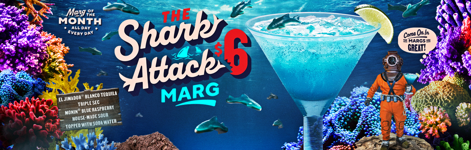 The $6 Shark Attack Marg